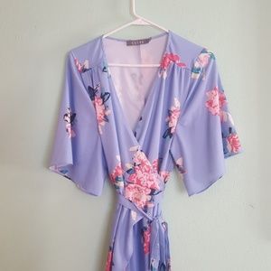 Floral Dress Overcross